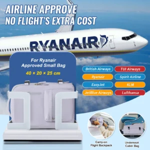 Water Resistant Cabin Travel Backpack, Ryanair Compliant